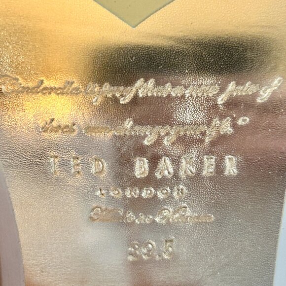 NEW Ted Baker London Melisah Blush Pink Pumps Heels Rose Gold EU 39.5 US  9 - Picture 5 of 6